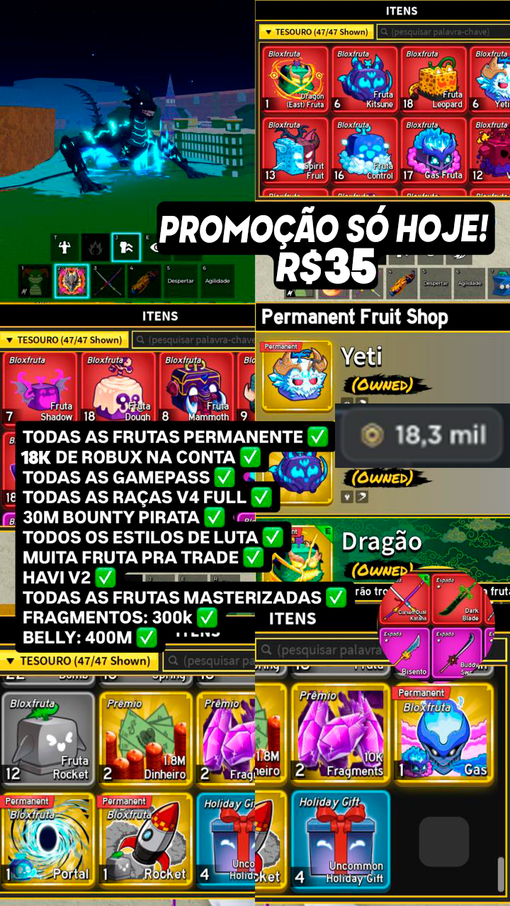 PROMO 2 (18K DE ROBUX NA CONTA)