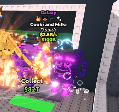 COOKI AND MILKI GALAXY 3.5M/s